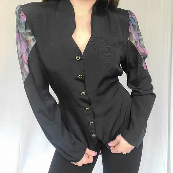 80s Blondie & me blouse - Picture 3 of 6